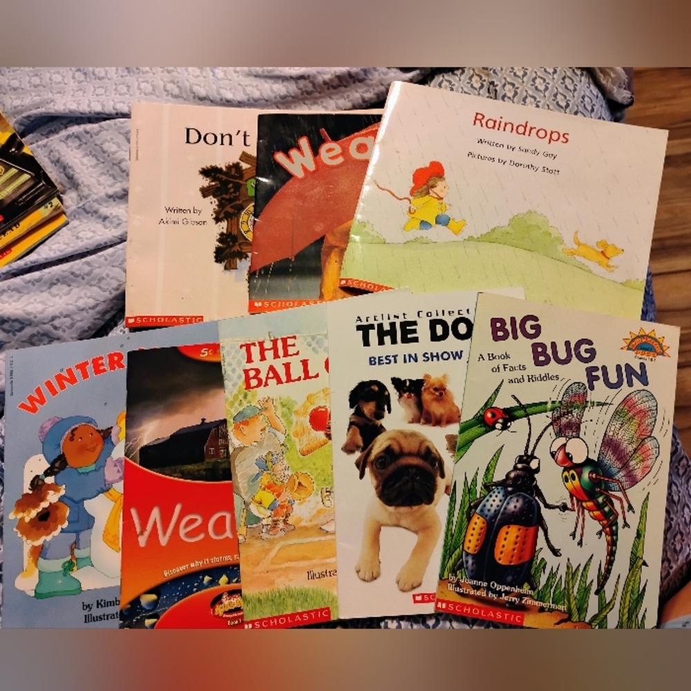 8 Scholastic Children's Books